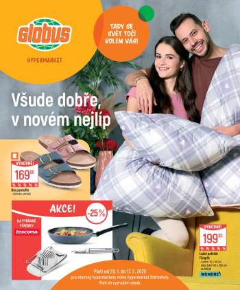 Leták Globus - 29.1.2025 - 17.2.2025.