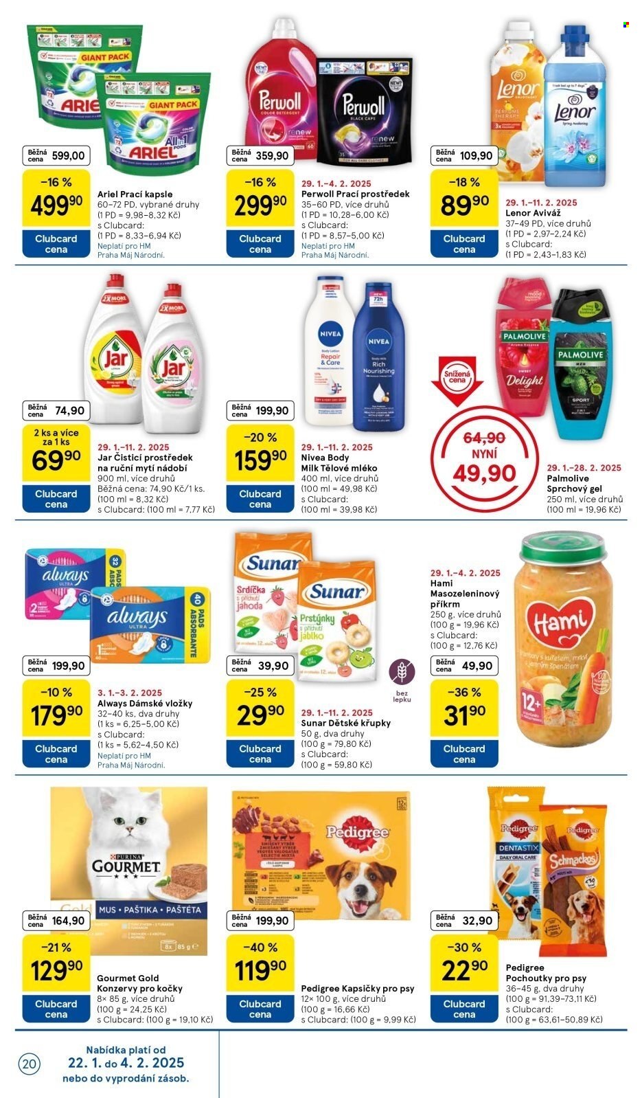 Leták TESCO - 29.1.2025 - 4.2.2025. Strana 20