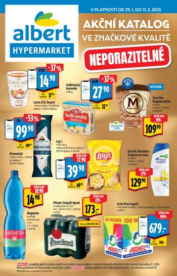 Leták Albert Hypermarket - 29.1.2025 - 11.2.2025.