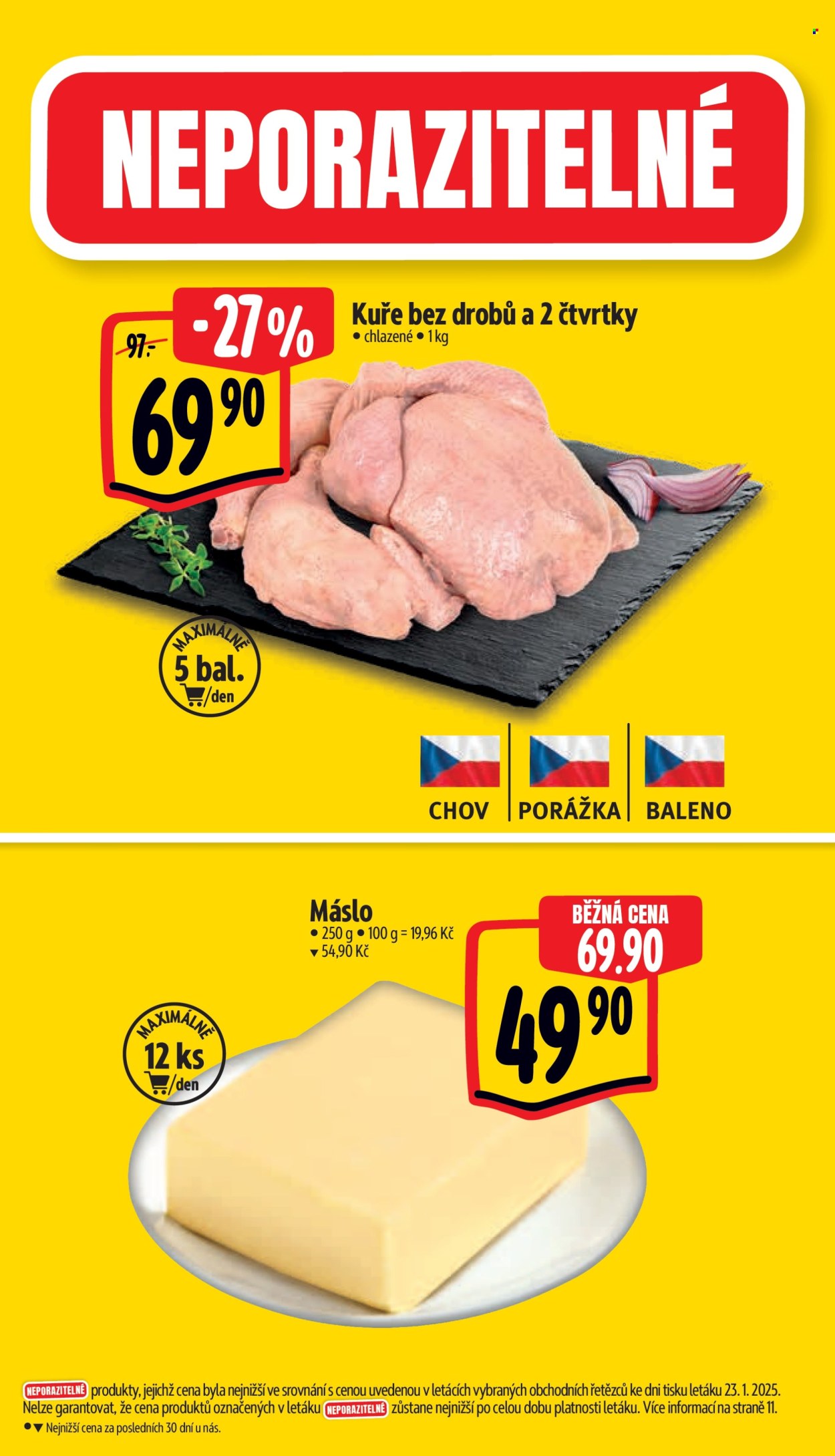 Leták Albert Supermarket - 29.1.2025 - 4.2.2025. Strana 2