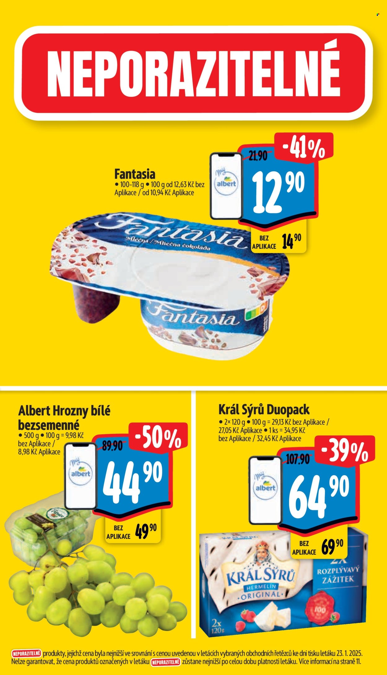 Leták Albert Supermarket - 29.1.2025 - 4.2.2025. Strana 3