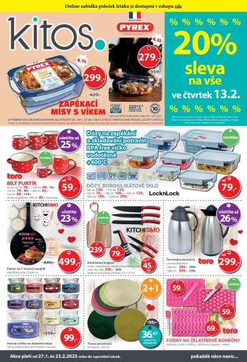 Leták Kitos - 27.1.2025 - 23.2.2025.
