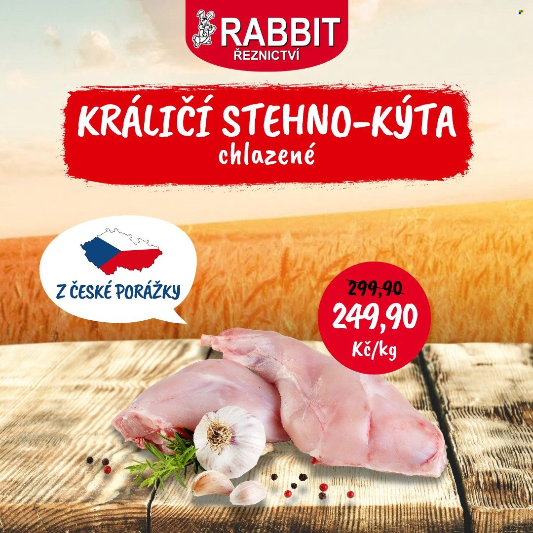 Leták RABBIT řeznictví - 27.1.2025 - 2.2.2025. Strana 2