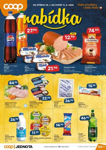 Leták coop JEDNOTA - 29.1.2025 - 11.2.2025.