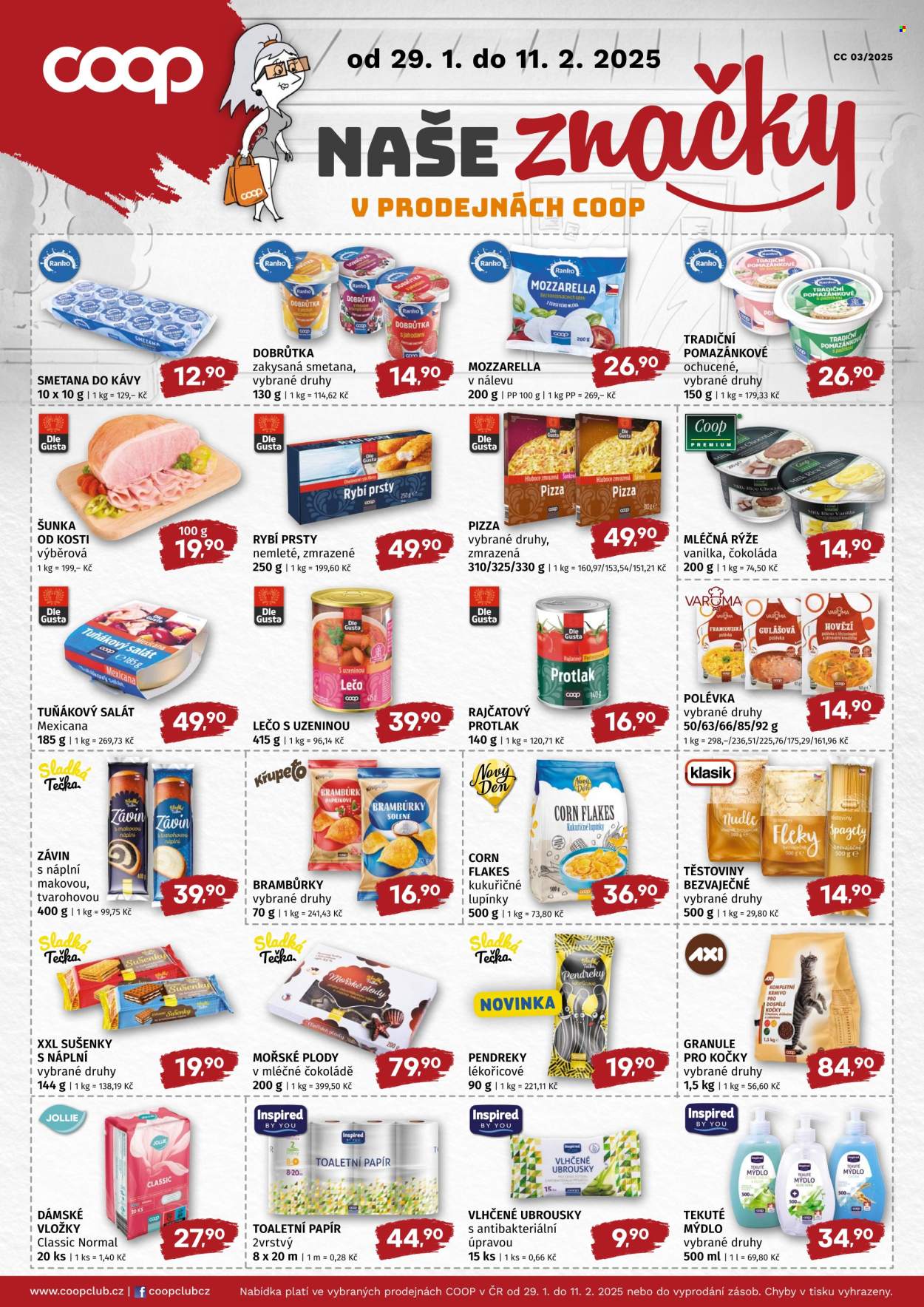 Leták coop TIP - 29.1.2025 - 11.2.2025. Strana 2