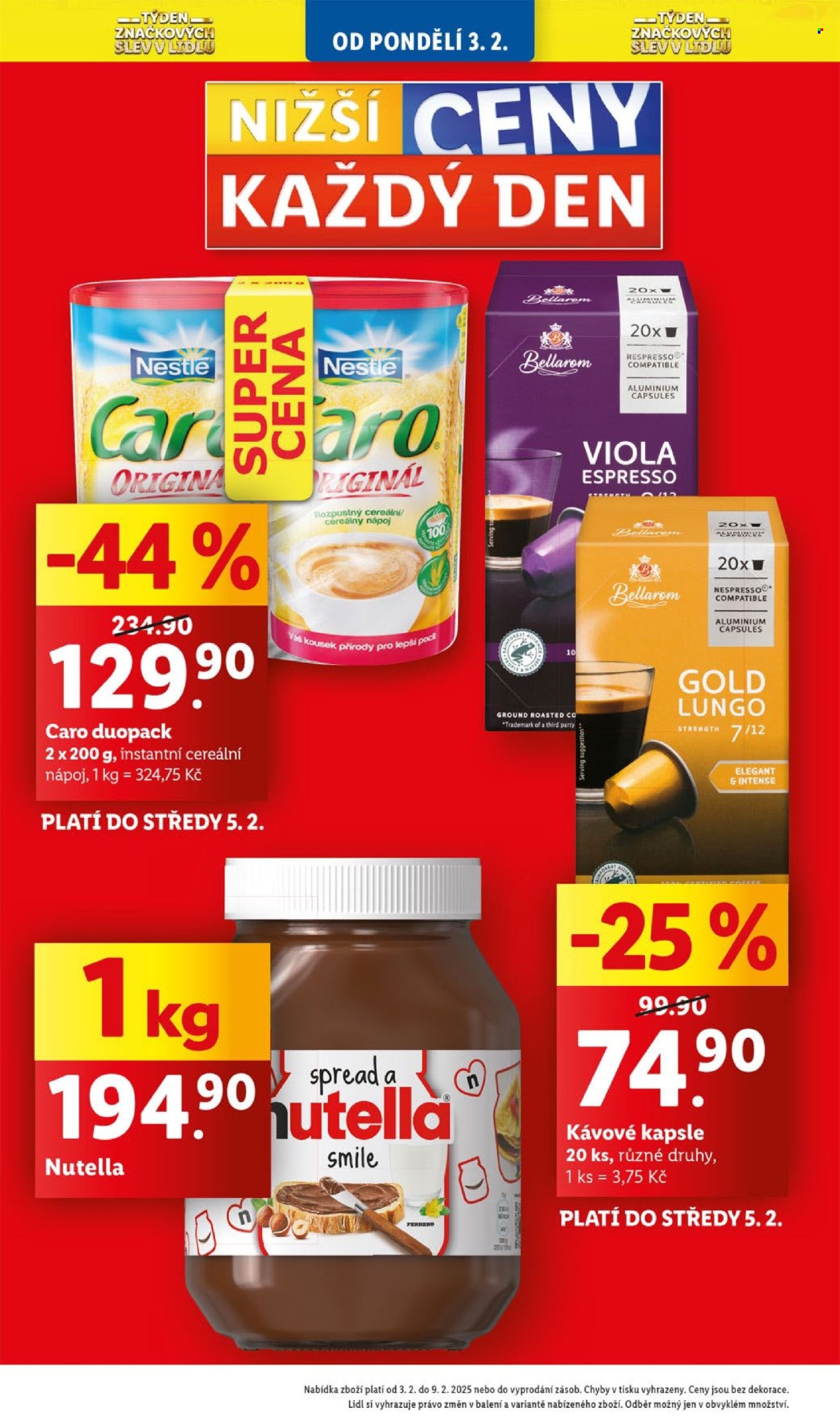 Leták Lidl - 3.2.2025 - 9.2.2025. Strana 2