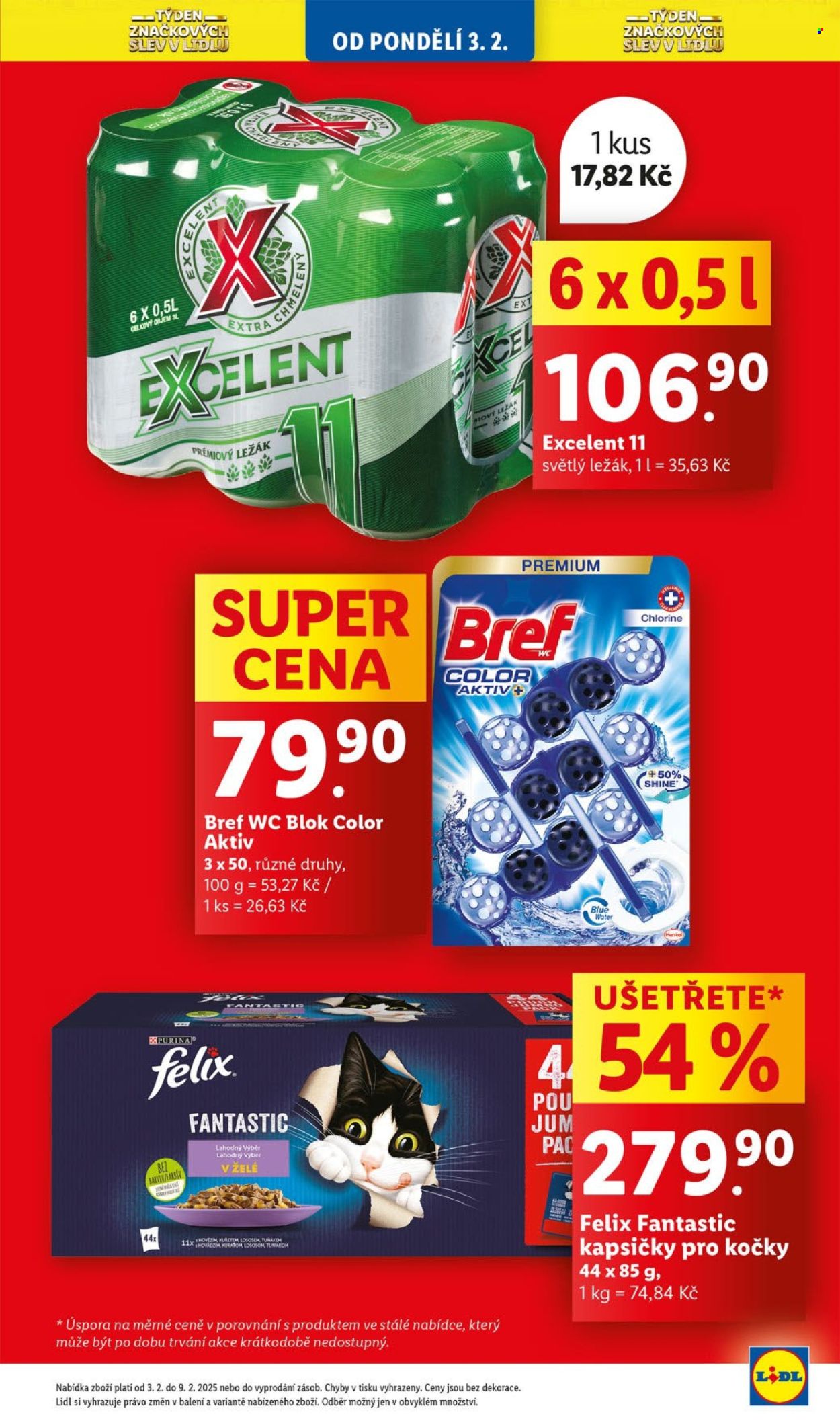 Leták Lidl - 3.2.2025 - 9.2.2025. Strana 3