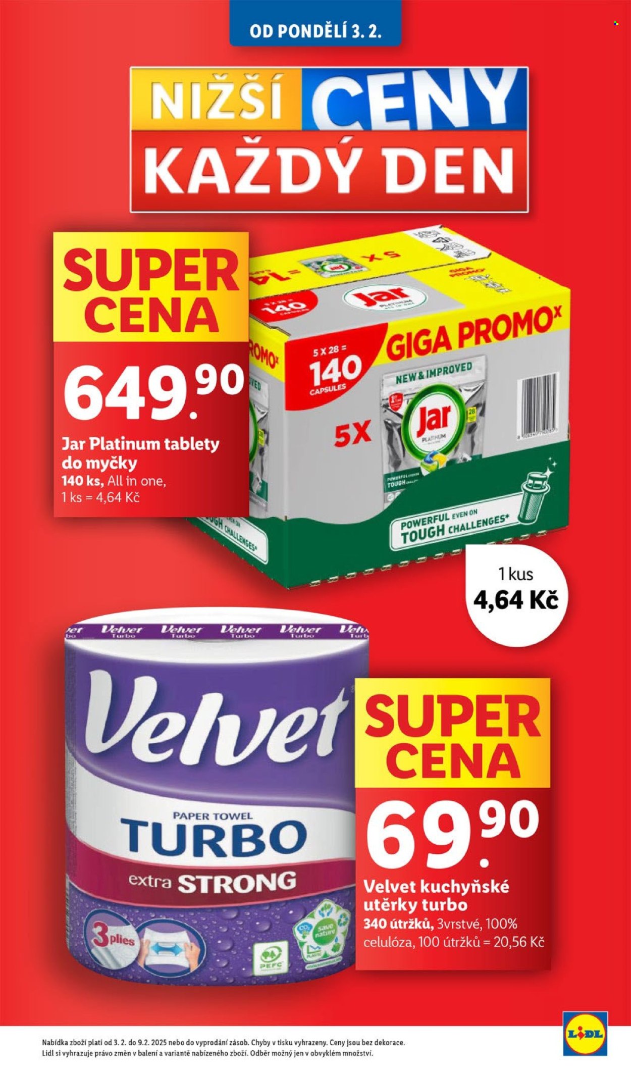 Leták Lidl - 3.2.2025 - 9.2.2025. Strana 9