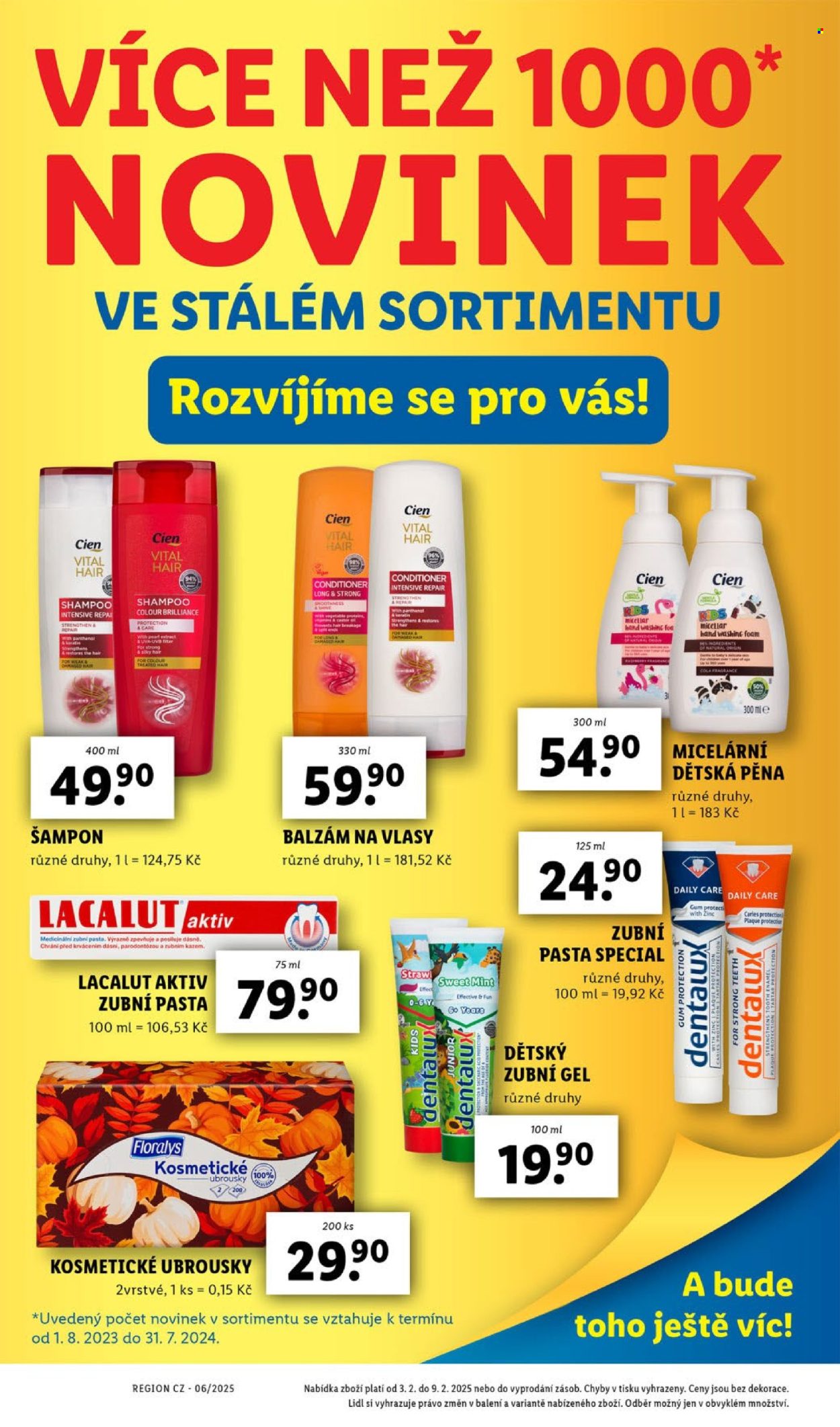 Leták Lidl - 3.2.2025 - 9.2.2025. Strana 40