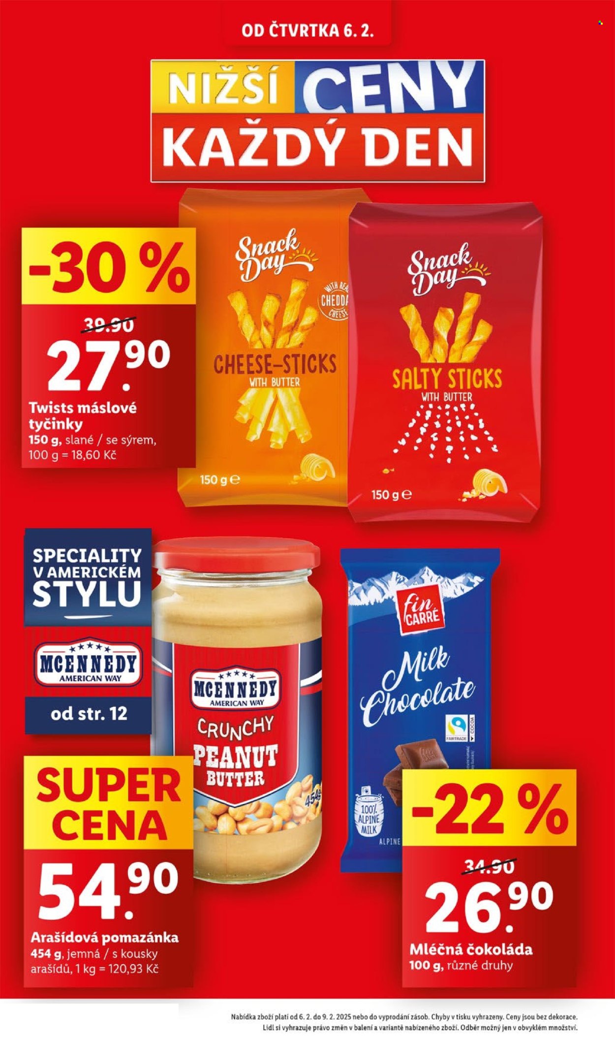 Leták Lidl - 6.2.2025 - 9.2.2025. Strana 2