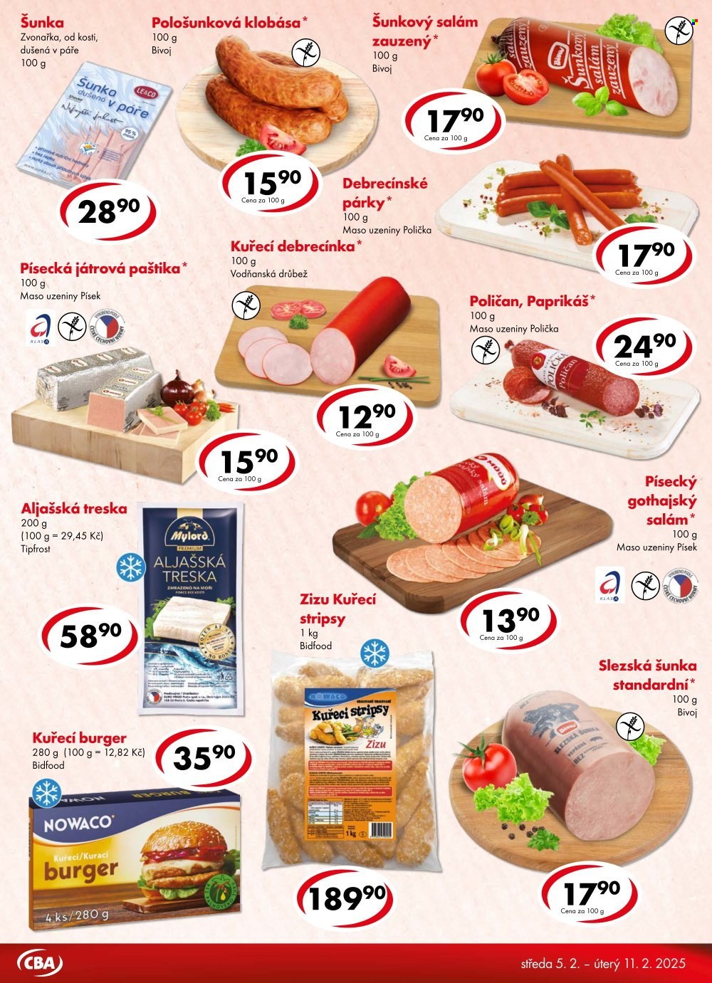 Leták CBA Premium - 5.2.2025 - 11.2.2025. Strana 3
