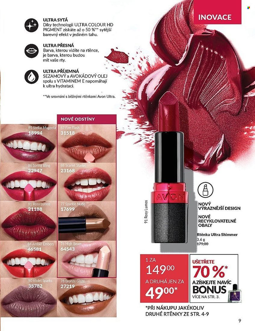 Leták AVON - 1.2.2025 - 28.2.2025. Strana 9