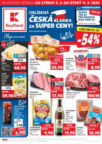 Leták Kaufland - 5.2.2025 - 11.2.2025.