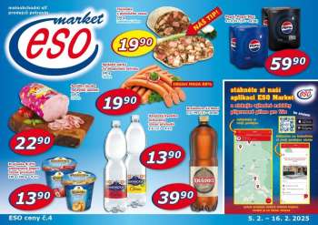 Leták ESO MARKET - 5.2.2025 - 16.2.2025.