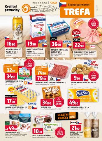 Leták TREFA coop - 5.2.2025 - 11.2.2025.