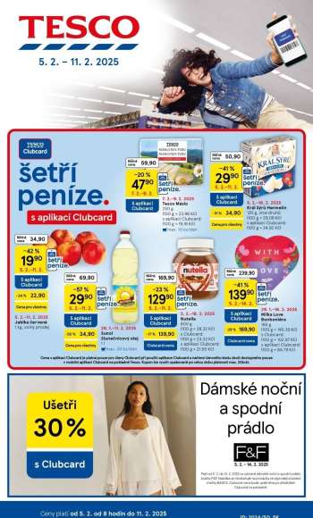 Leták TESCO - 5.2.2025 - 11.2.2025.