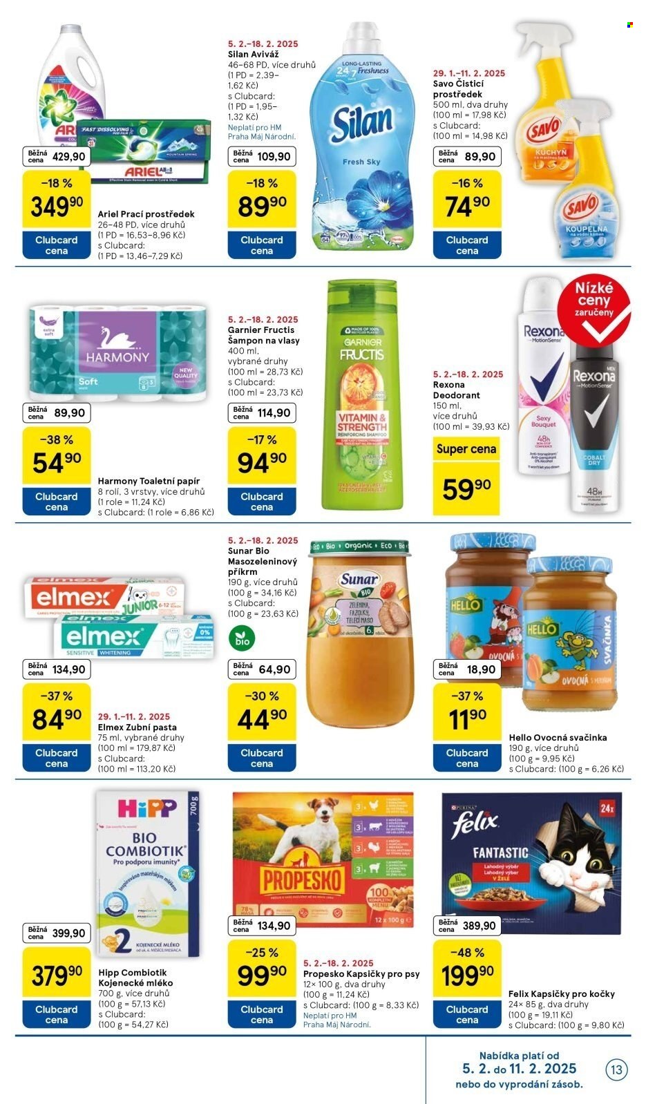 Leták TESCO - 5.2.2025 - 11.2.2025. Strana 13