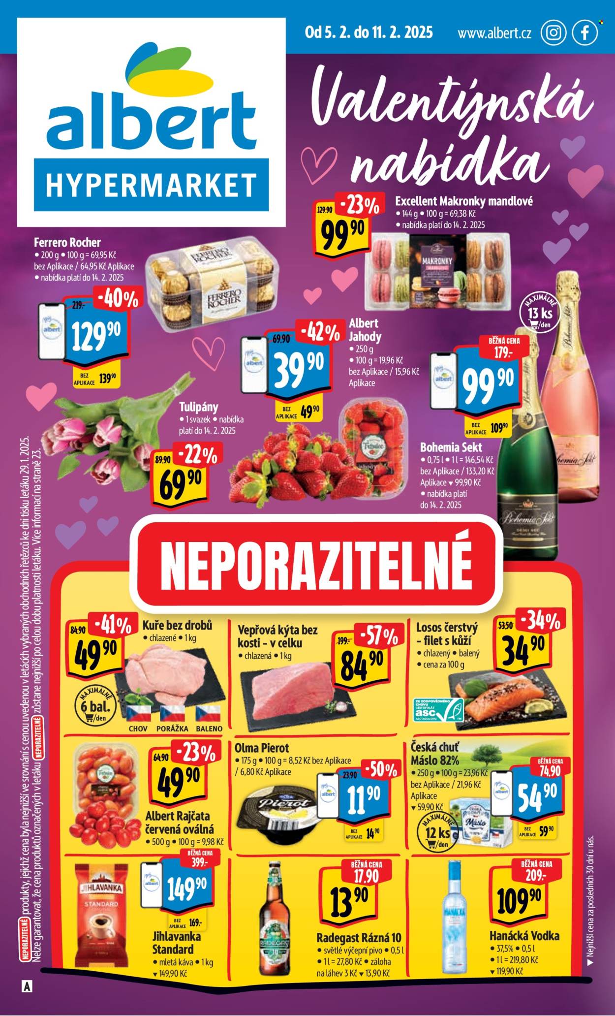 Leták Albert Hypermarket - 5.2.2025 - 11.2.2025. Strana 1