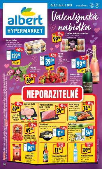 Leták Albert Hypermarket - 5.2.2025 - 11.2.2025.