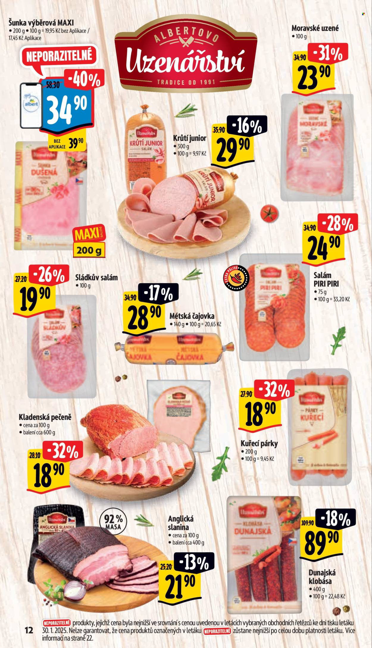 Leták Albert Supermarket - 5.2.2025 - 11.2.2025. Strana 19