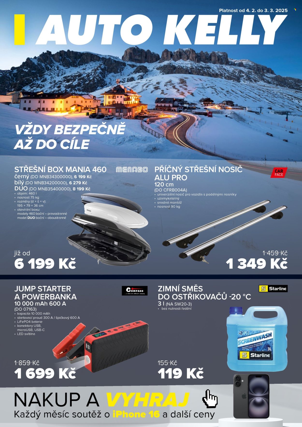 Leták AUTO KELLY - 4.2.2025 - 3.3.2025. Strana 1
