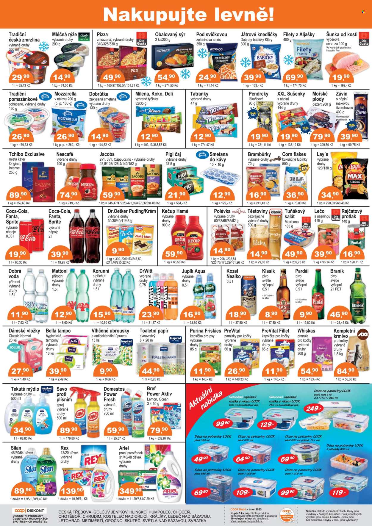 Leták coop DISKONT - 29.1.2025 - 11.2.2025. Strana 2
