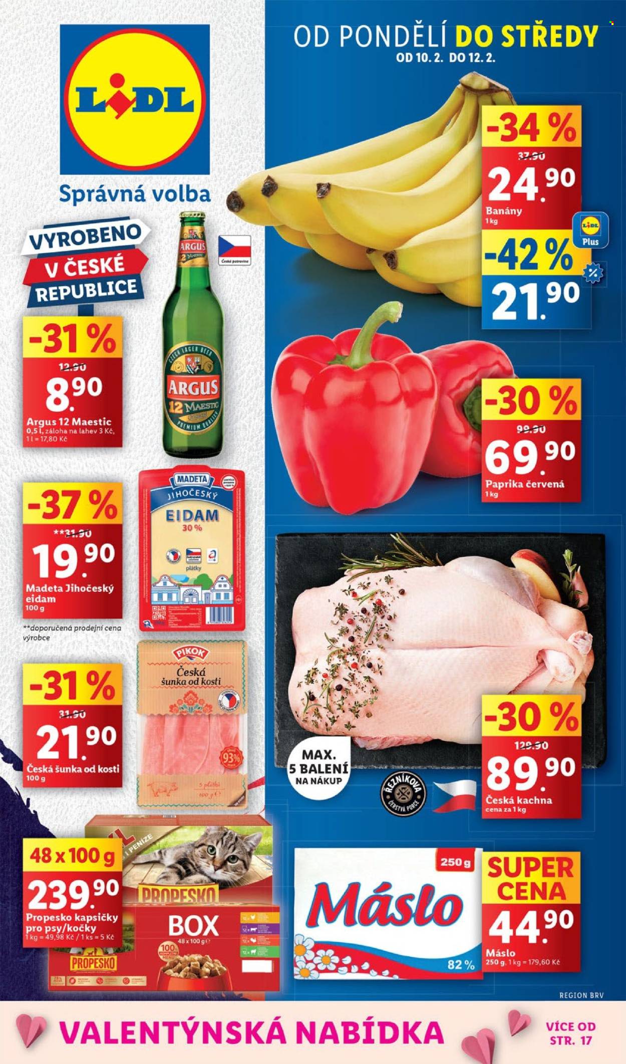 Leták Lidl - 10.2.2025 - 16.2.2025. Strana 1