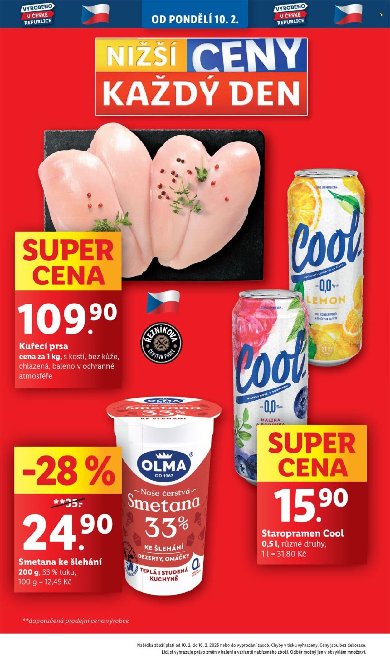 Leták Lidl - 10.2.2025 - 16.2.2025. Strana 2