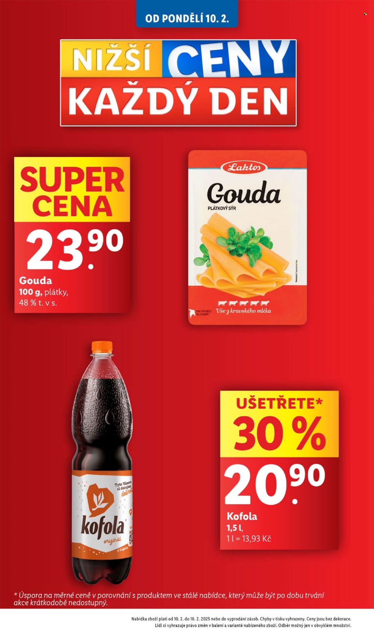 Leták Lidl - 10.2.2025 - 16.2.2025. Strana 6