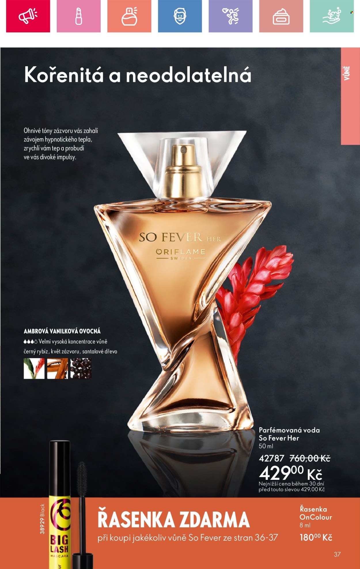 Leták ORIFLAME - 2.3.2025 - 22.3.2025. Strana 37