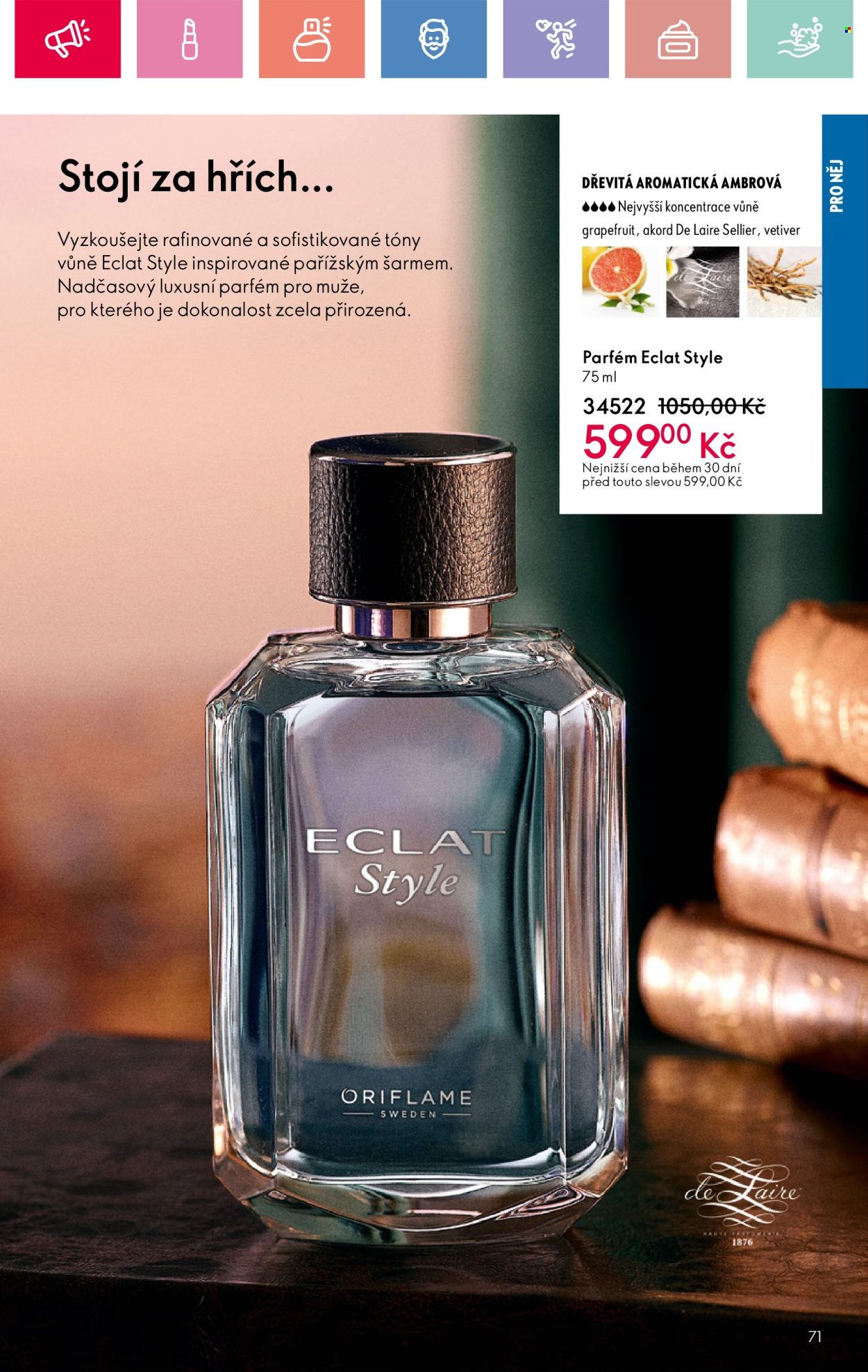Leták ORIFLAME - 2.3.2025 - 22.3.2025. Strana 71