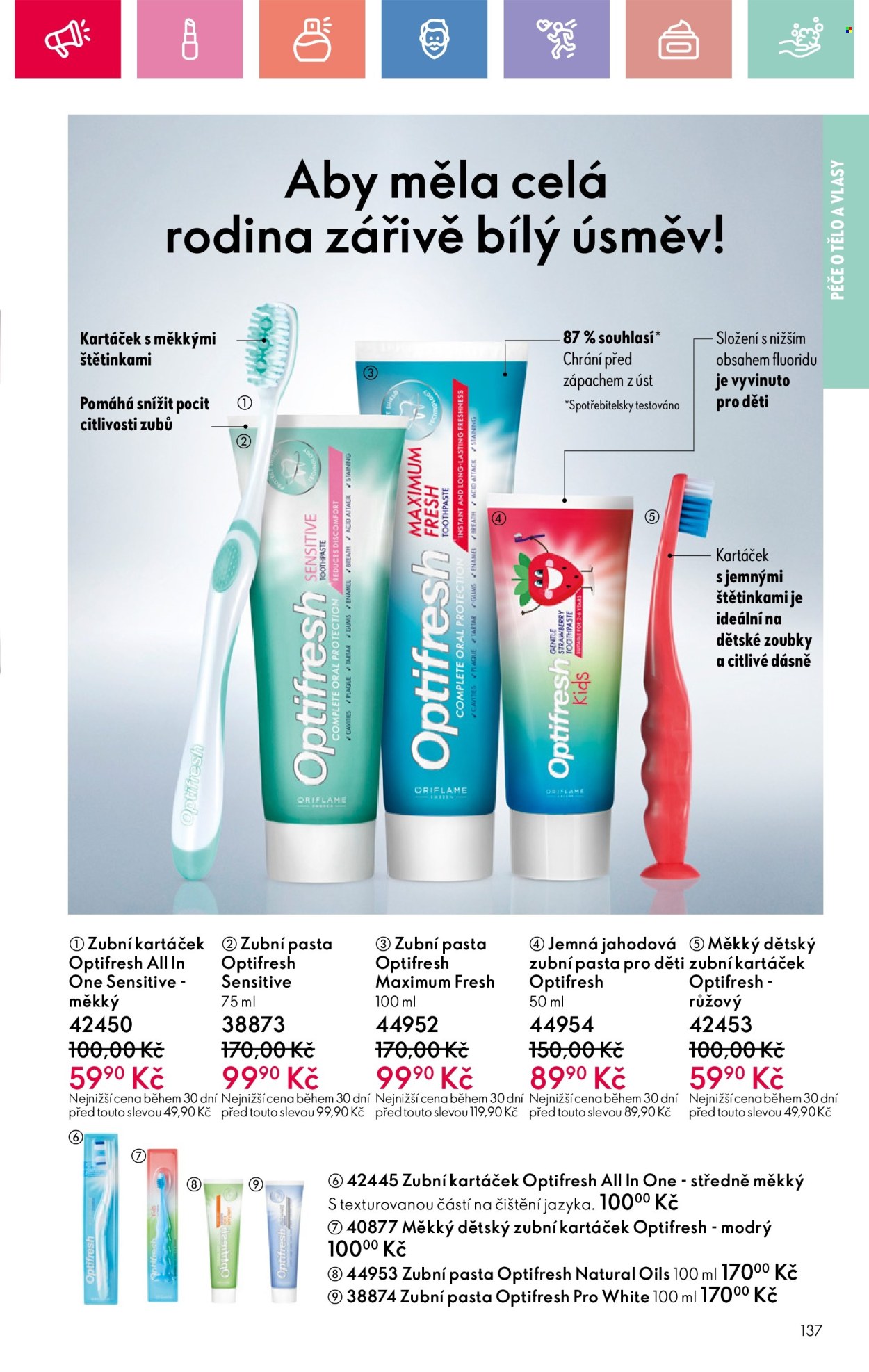Leták ORIFLAME - 2.3.2025 - 22.3.2025. Strana 137