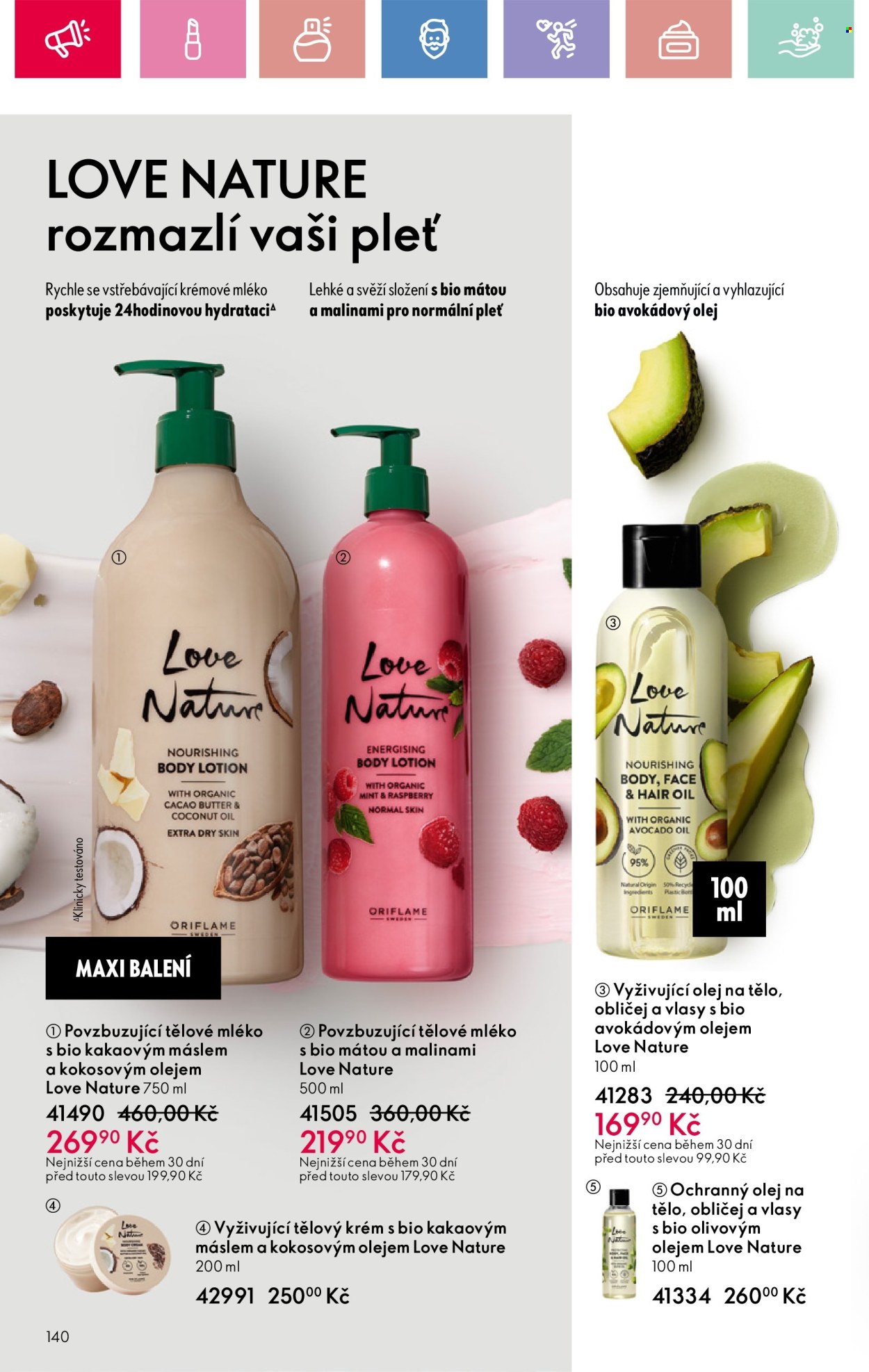 Leták ORIFLAME - 2.3.2025 - 22.3.2025. Strana 140