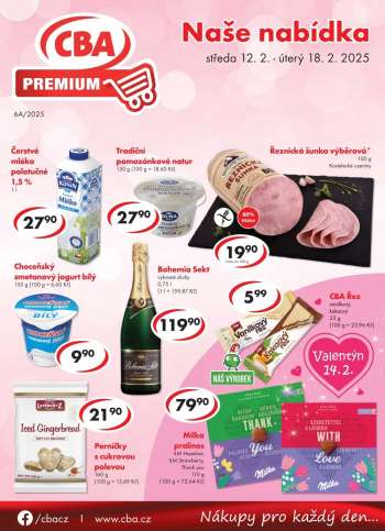 Leták CBA Premium - 12.2.2025 - 18.2.2025.