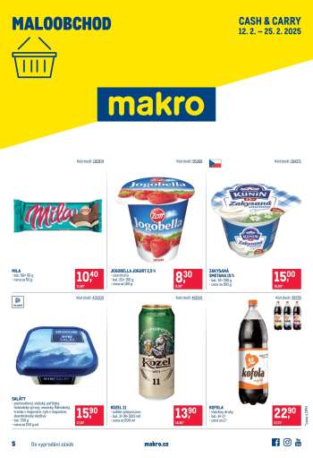 Leták MAKRO - 12.2.2025 - 25.2.2025.