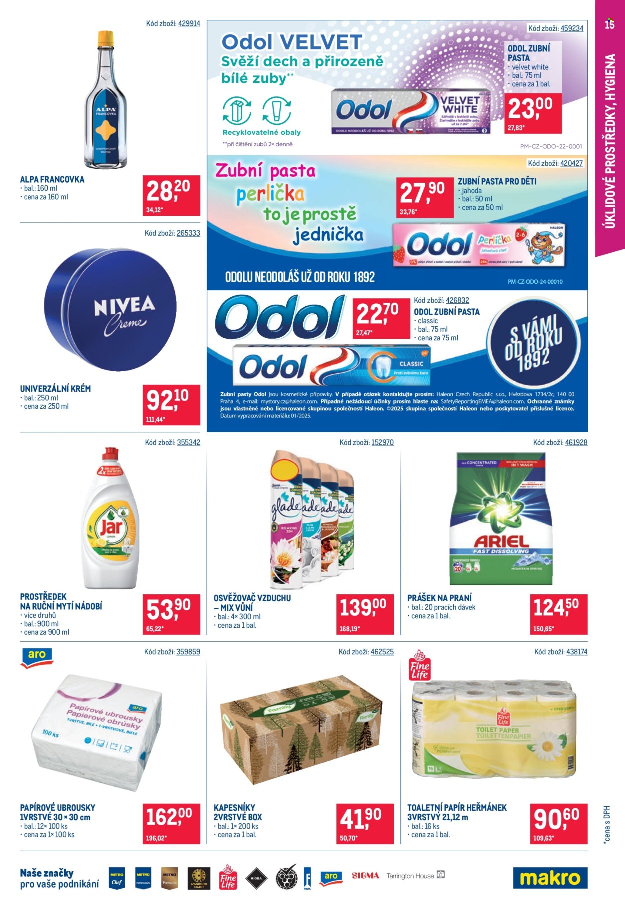 Leták MAKRO - 12.2.2025 - 25.2.2025. Strana 15