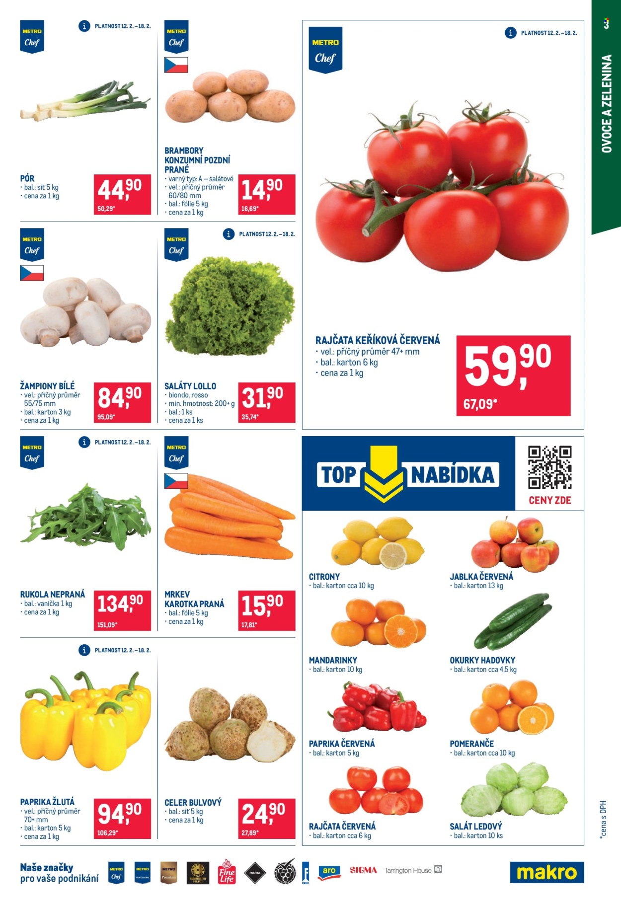 Leták MAKRO - 12.2.2025 - 25.2.2025. Strana 3
