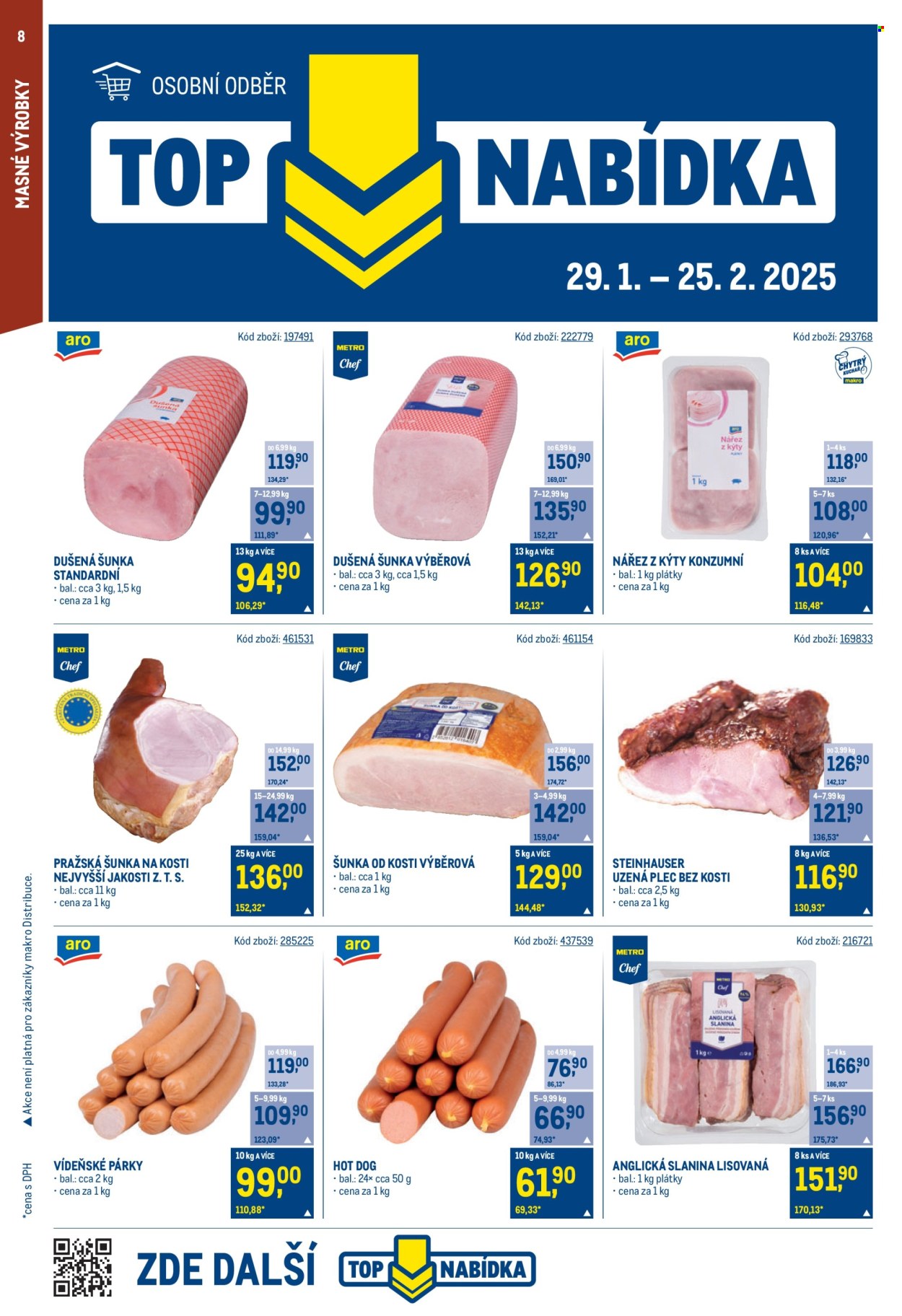 Leták MAKRO - 12.2.2025 - 25.2.2025. Strana 8
