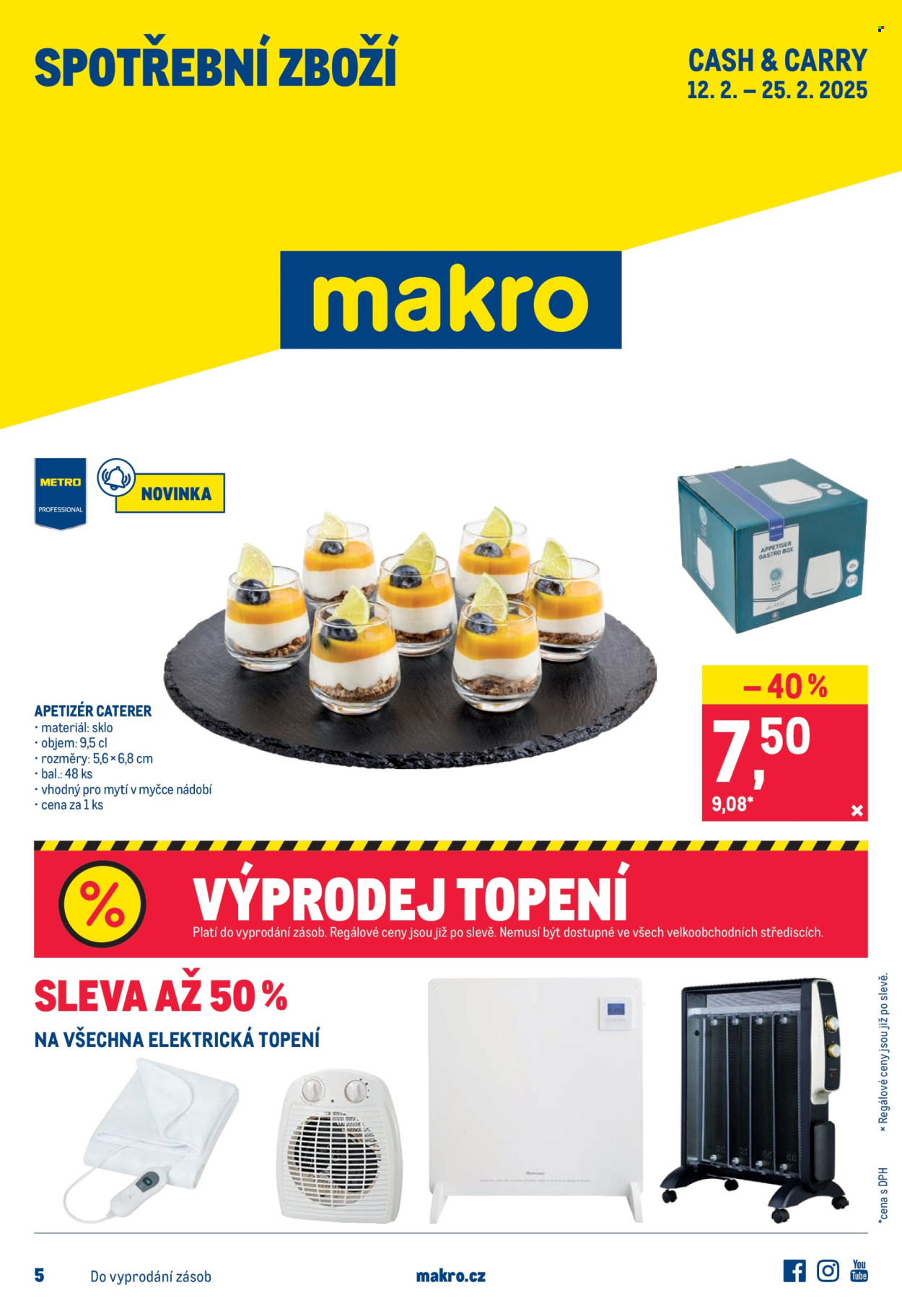 Leták MAKRO - 12.2.2025 - 25.2.2025. Strana 1