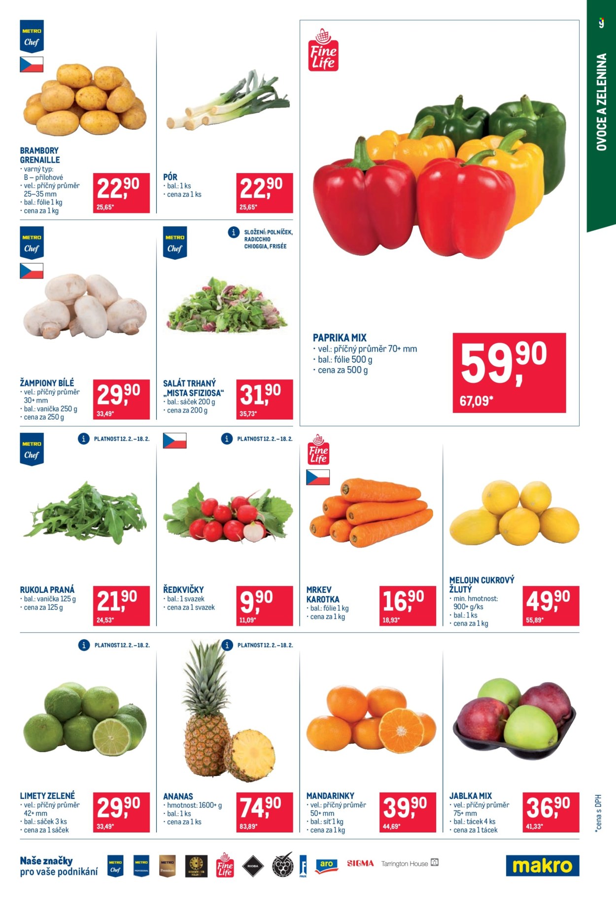 Leták MAKRO - 12.2.2025 - 25.2.2025. Strana 9