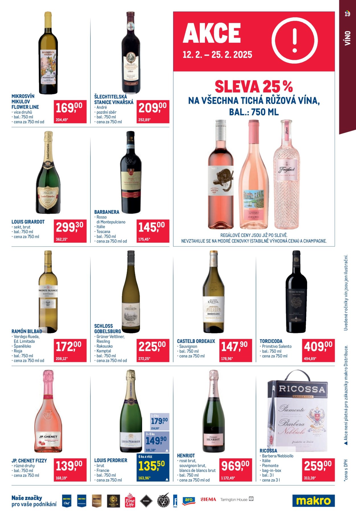 Leták MAKRO - 12.2.2025 - 25.2.2025. Strana 19
