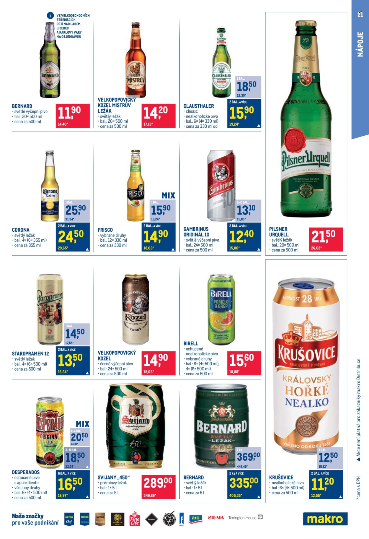 Leták MAKRO - 12.2.2025 - 25.2.2025. Strana 21