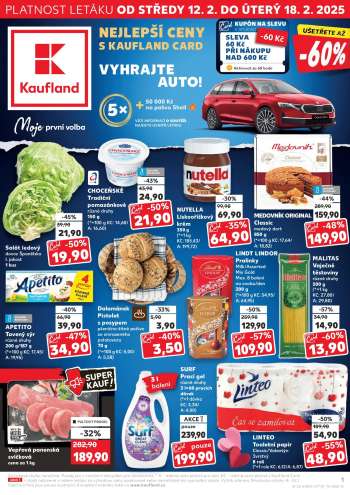 Leták Kaufland - 12.2.2025 - 18.2.2025.