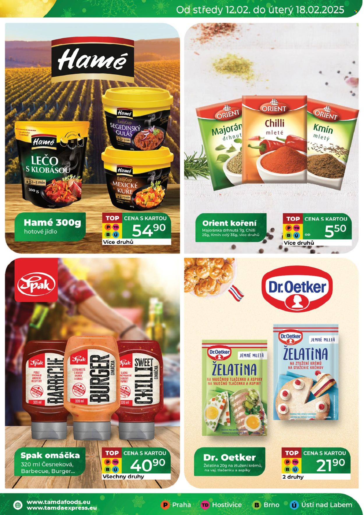 Leták Tamda Foods - 12.2.2025 - 18.2.2025. Strana 11