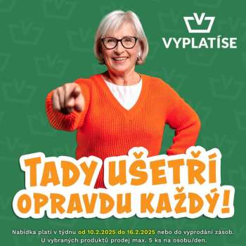 Leták Vyplatíse - 10.2.2025 - 16.2.2025.