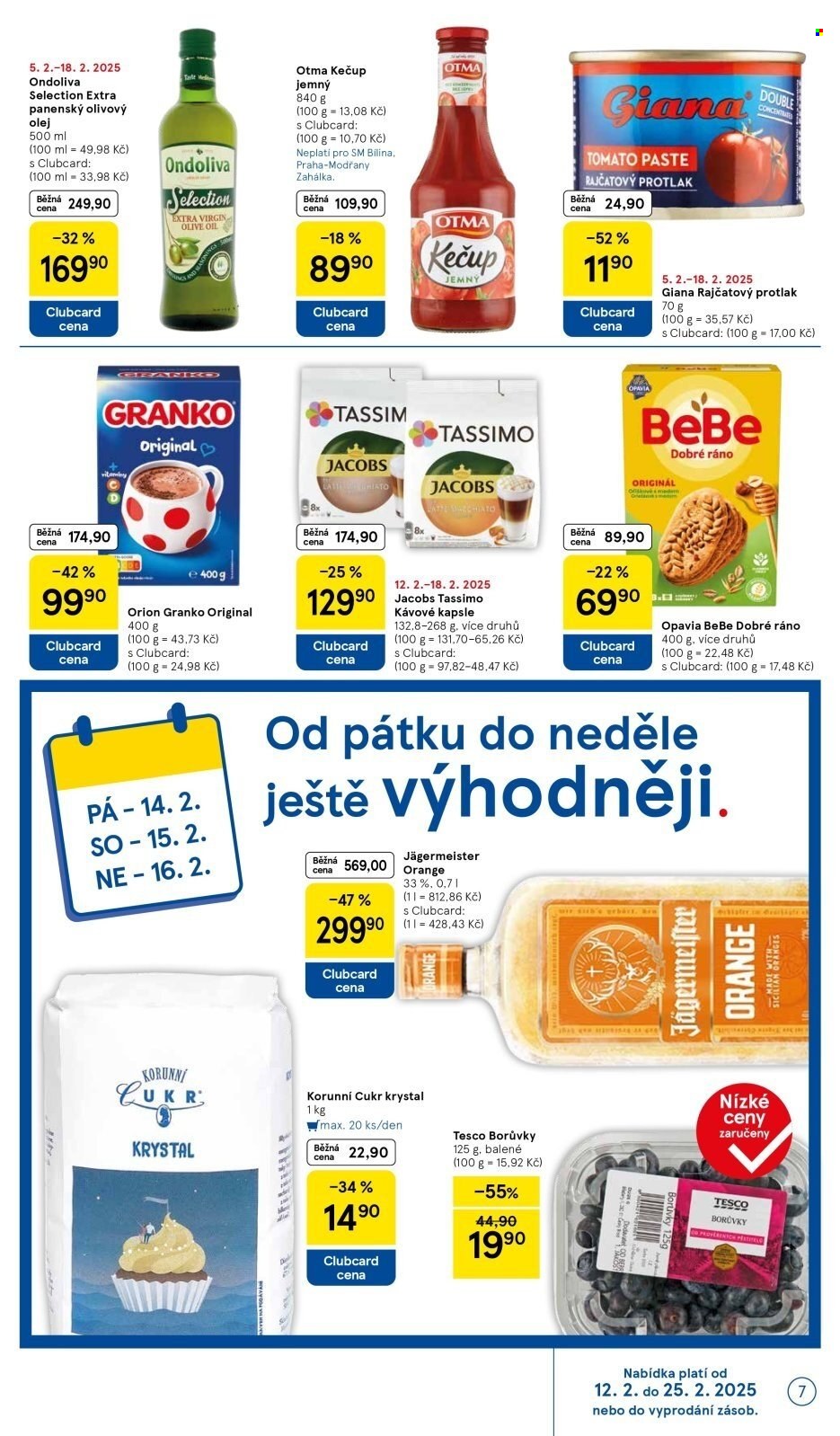 Leták TESCO supermarket - 12.2.2025 - 18.2.2025. Strana 7