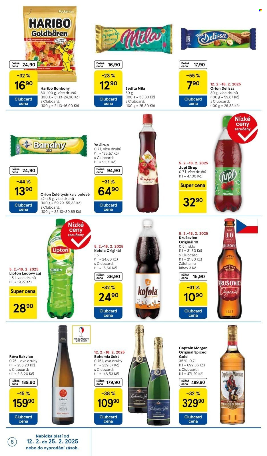 Leták TESCO supermarket - 12.2.2025 - 18.2.2025. Strana 8