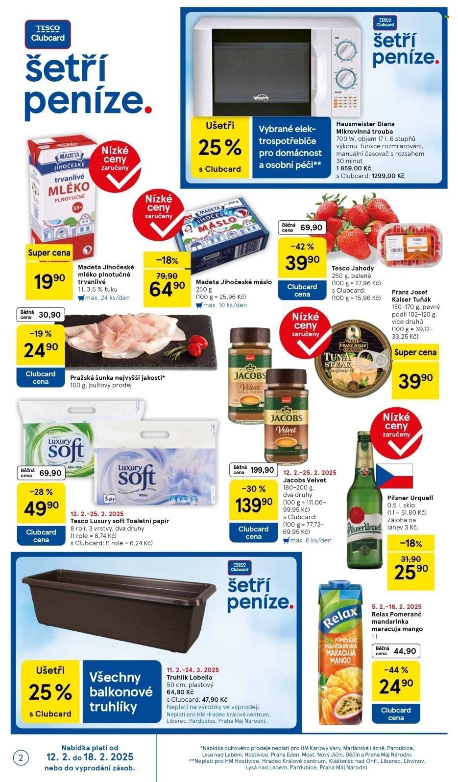 Leták TESCO - 12.2.2025 - 18.2.2025. Strana 2