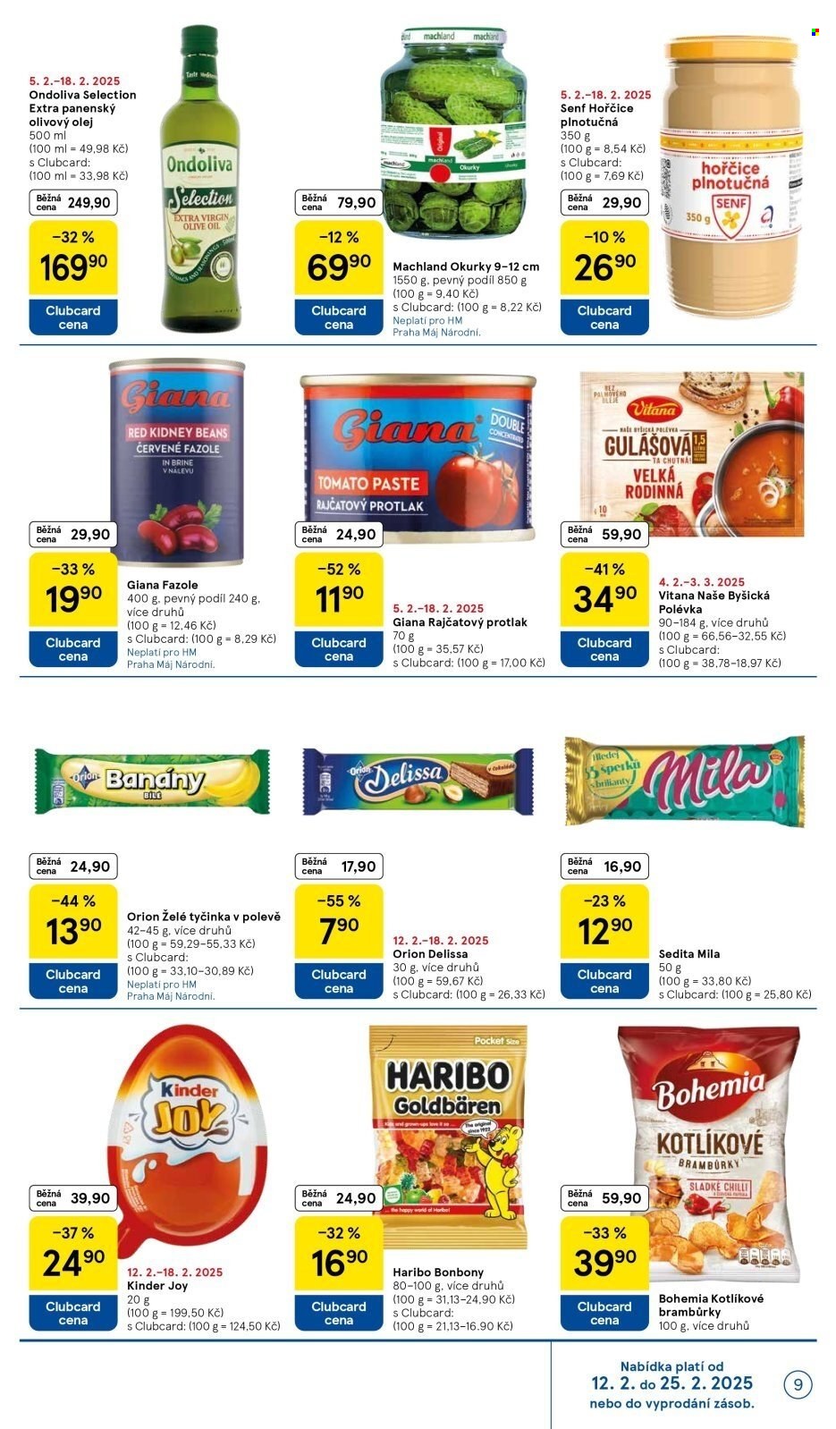 Leták TESCO - 12.2.2025 - 18.2.2025. Strana 9