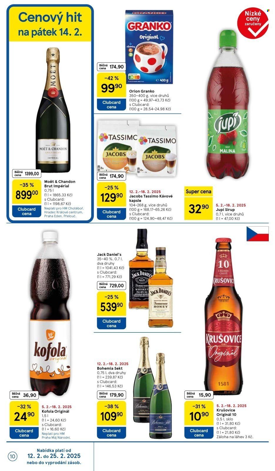 Leták TESCO - 12.2.2025 - 18.2.2025. Strana 10